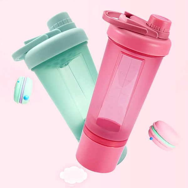 Sport Whey Protein Shaker Bottle Water Bottle