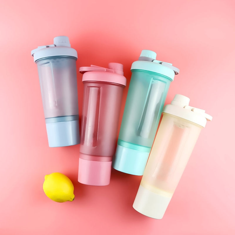 Sport Whey Protein Shaker Bottle Water Bottle