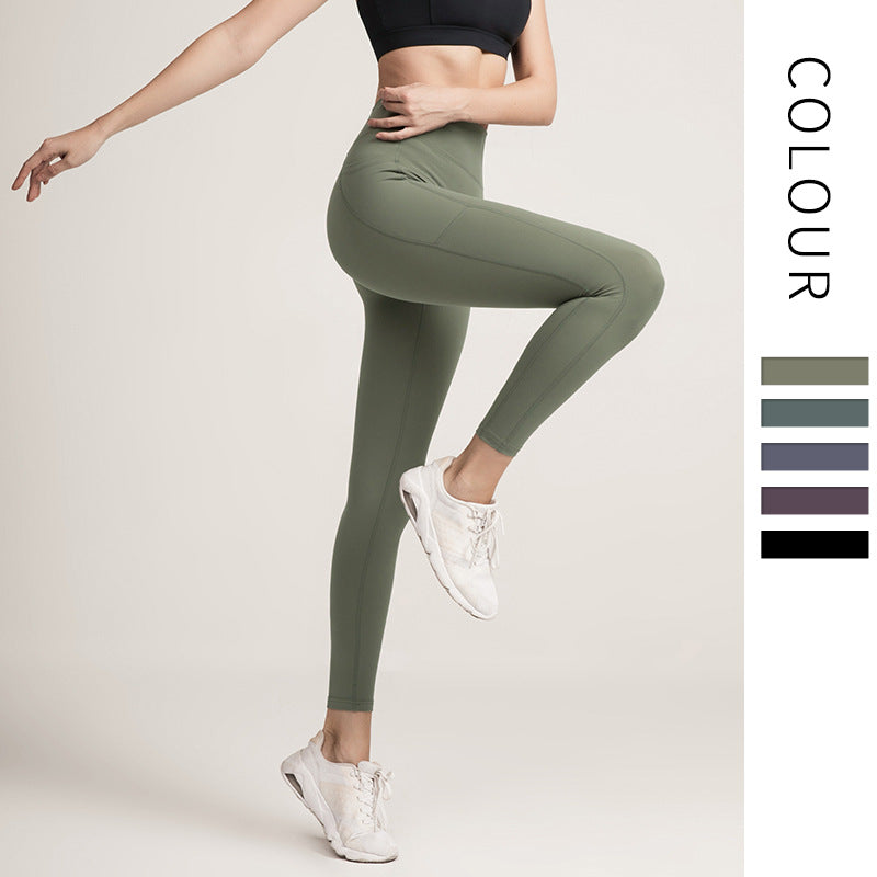 Women Autumn and Winter New High-waist Yoga Pants