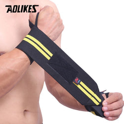 1 Pair Wristband Wrist Support Weight Lifting Gym Training