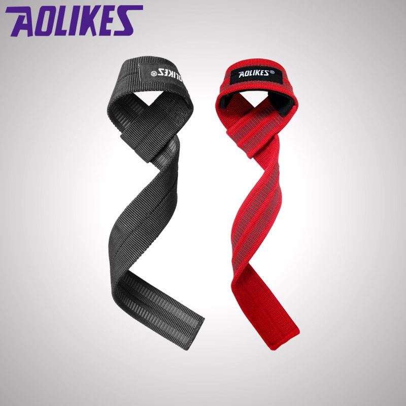 1 Pair Men Weightlifting Hand Belt Anti-slip Sport Fitness